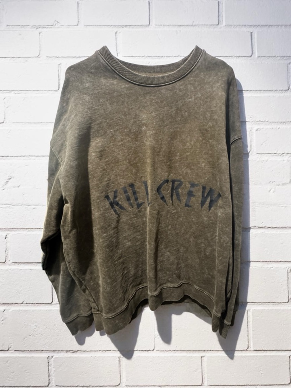 Kill Crew Olive Crewneck Sweatshirt